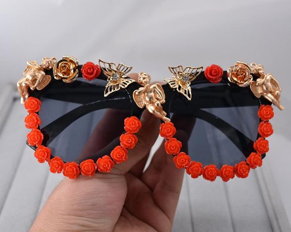 sunglasses big frame brand designer baroque for women personality angel butterfly sun glasses flower female fashion oculos, White;black
sunglasses big frame brand designer baroque for women personality angel butterfly sun glasses flower female fashion oculos, White;black