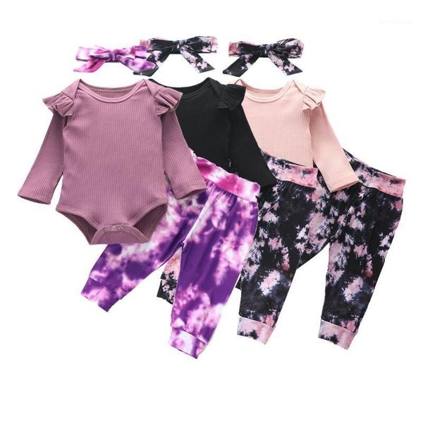 clothing sets fashion baby girls tie-dye printed clothes long sleeve solid romper +long pants+headband autumn 3pcs outfits set1, White
clothing sets fashion baby girls tie-dye printed clothes long sleeve solid romper +long pants+headband autumn 3pcs outfits set1, White