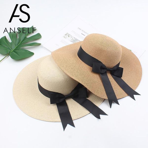 fashion summer hat wide brim straw hats for women elegant ribbon bow dome panama vintage sun hat casual boho beach holiday cap1, Blue;gray
fashion summer hat wide brim straw hats for women elegant ribbon bow dome panama vintage sun hat casual boho beach holiday cap1, Blue;gray
