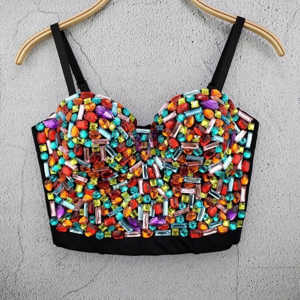 night club vest push up bustier from the corset made to crystal hand strass pearl beading diamond short women p1633 brvm, Black;white
night club vest push up bustier from the corset made to crystal hand strass pearl beading diamond short women p1633 brvm, Black;white