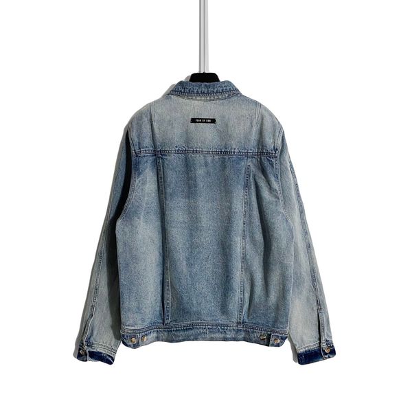 20ss autumn men denim jacket new retro designer denim coat heavy industry washed and worn high street style gold metal buckle jackets, Black;brown
20ss autumn men denim jacket new retro designer denim coat heavy industry washed and worn high street style gold metal buckle jackets, Black;brown