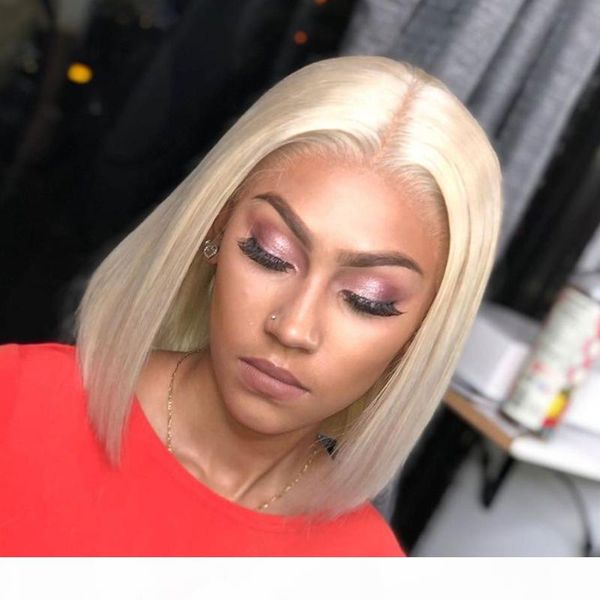 130% short bob wig 613 t lace honey blonde color remy brazilian lace front human hair wig ombre closure for black women, Black;brown
130% short bob wig 613 t lace honey blonde color remy brazilian lace front human hair wig ombre closure for black women, Black;brown