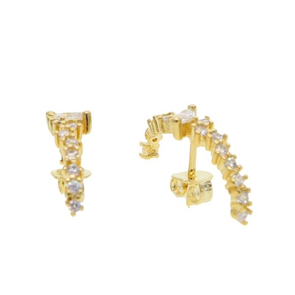 gold and silver color cz moon shape earing for women girls delicate cz bar earring stud high quality, Golden;silver
gold and silver color cz moon shape earing for women girls delicate cz bar earring stud high quality, Golden;silver