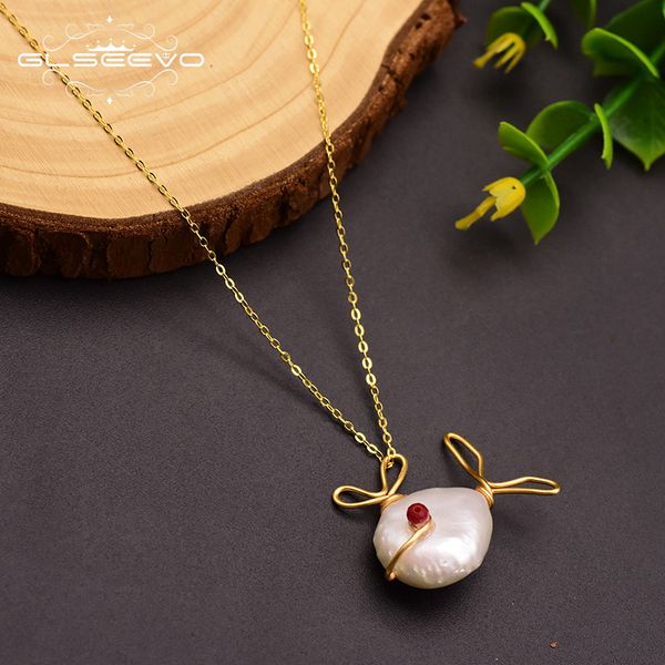 glseevo 925 sterling silver fish pendant necklace for women party wedding fresh water pear necklace fine jewelry kolye gn0130 q0531
glseevo 925 sterling silver fish pendant necklace for women party wedding fresh water pear necklace fine jewelry kolye gn0130 q0531