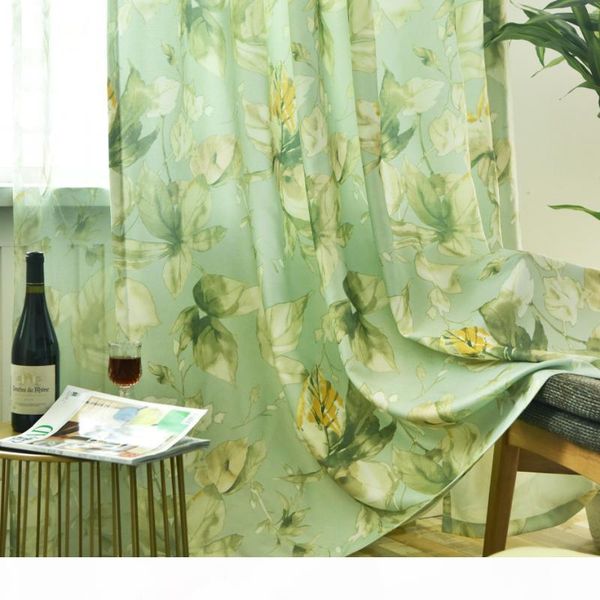 american rural green curtains for living room printed curtain for bedroom window screen
american rural green curtains for living room printed curtain for bedroom window screen