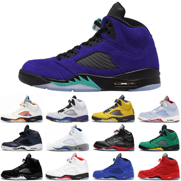new 5 5s jumpamn men basketball shoes what the alternate bel fire red fresh prince mens trainers sports sneakers size 7-13, White;red
new 5 5s jumpamn men basketball shoes what the alternate bel fire red fresh prince mens trainers sports sneakers size 7-13, White;red