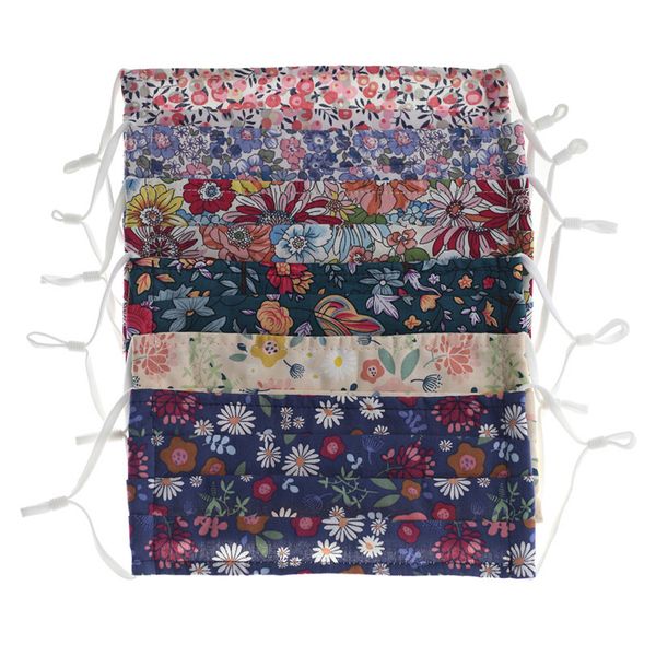 reusable floral face mask cotton washable adjustable breathable mouth cover protection windproof masks 6 styles
reusable floral face mask cotton washable adjustable breathable mouth cover protection windproof masks 6 styles