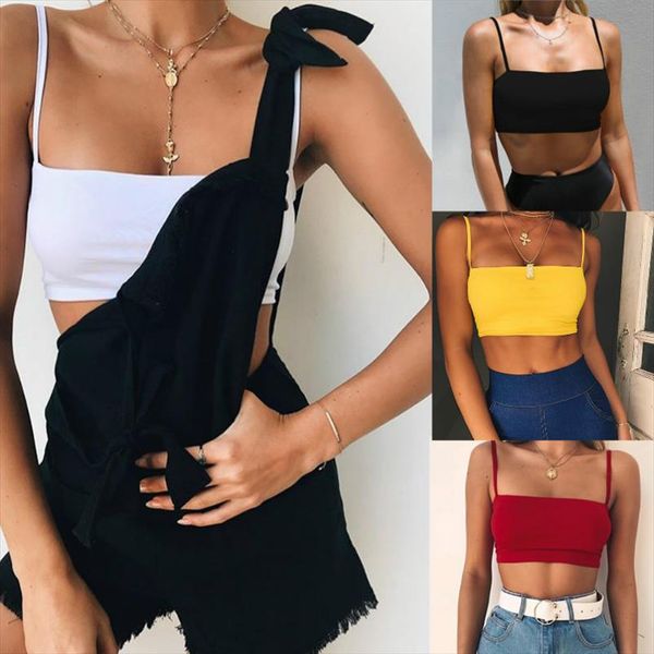 2021 summer women solid color tanks crop sleeveless camisole vest fitness sports casual female shirt, White
2021 summer women solid color tanks crop sleeveless camisole vest fitness sports casual female shirt, White