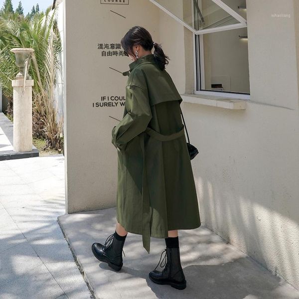 men's trench coats 2021 spring and autumn youth solid color long windbreaker fashion casual loose coat jacket army green s-xl1, Tan;black
men's trench coats 2021 spring and autumn youth solid color long windbreaker fashion casual loose coat jacket army green s-xl1, Tan;black