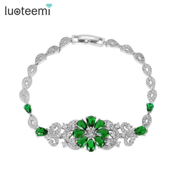 charm bracelets luoteemi fashion luxury shining cubic zircon white gold-color flower bracelet bangles for women wedding jewelry, Golden;silver
charm bracelets luoteemi fashion luxury shining cubic zircon white gold-color flower bracelet bangles for women wedding jewelry, Golden;silver