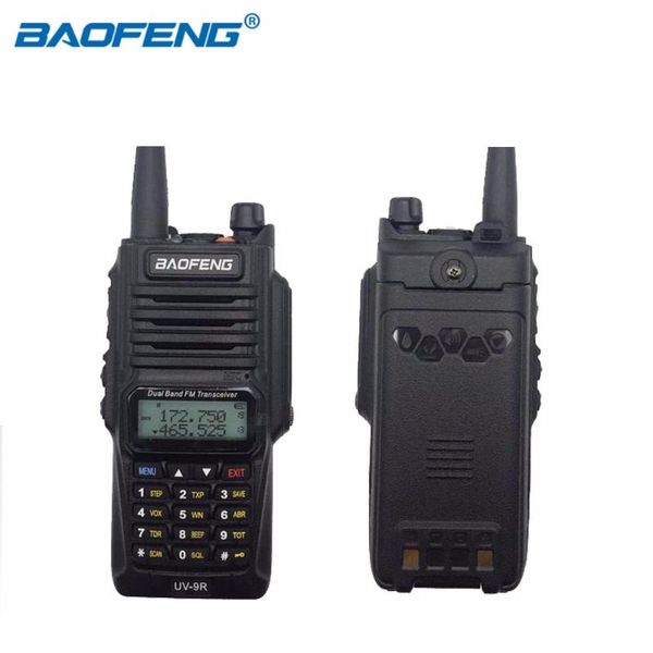 walkie talkie baofeng uv 9r waterproof ham two way radio uv-9r uhf vhf dual band 8w 128ch bf-uv9r hunting fm transceiver
walkie talkie baofeng uv 9r waterproof ham two way radio uv-9r uhf vhf dual band 8w 128ch bf-uv9r hunting fm transceiver