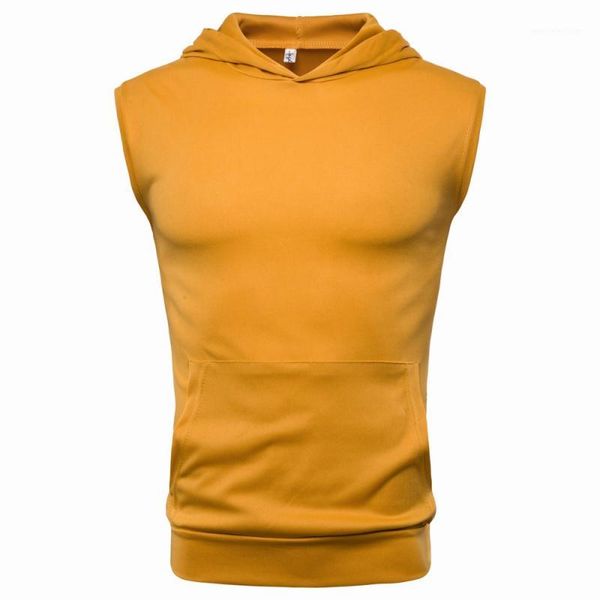 yellow men hooded sweatshirt sleeve slim fit hoody training sleeveless hoodie bodybuilding gym muscle1, Black
yellow men hooded sweatshirt sleeve slim fit hoody training sleeveless hoodie bodybuilding gym muscle1, Black