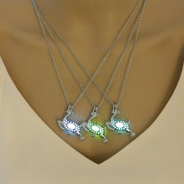 pendant necklaces 2021 fashion glowing necklace women glow in the dark luminous animal deer decoration long chain jewelry, Silver
pendant necklaces 2021 fashion glowing necklace women glow in the dark luminous animal deer decoration long chain jewelry, Silver