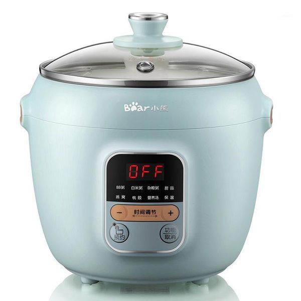 1l household porridge stewing soup pot ceramic electric heating casserole pot 220v mini bird's nest desser 220v1
1l household porridge stewing soup pot ceramic electric heating casserole pot 220v mini bird's nest desser 220v1