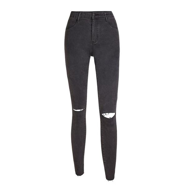 2020 new spring solid color slim-fitting women pants ripped ladies bottoms fashion casual female pant, Black;white
2020 new spring solid color slim-fitting women pants ripped ladies bottoms fashion casual female pant, Black;white