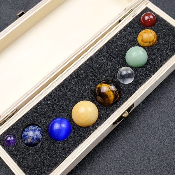 nine planets stone ball set reiki natural stone crystal stones tableornaments polishing rock quartz yoga energy bead chakra healing art craf, Black
nine planets stone ball set reiki natural stone crystal stones tableornaments polishing rock quartz yoga energy bead chakra healing art craf, Black