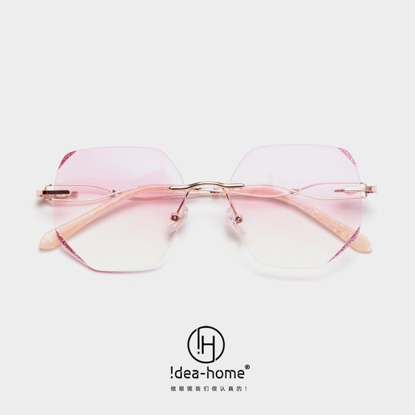 s8916 diamond crystal beauty frameless ins online celebrity p shoot sunglasses fashion myopia glasses frame, White;black
s8916 diamond crystal beauty frameless ins online celebrity p shoot sunglasses fashion myopia glasses frame, White;black