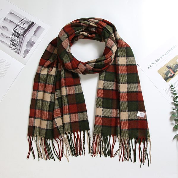 british plaid scarf for men and women in winter, Blue;gray
british plaid scarf for men and women in winter, Blue;gray
