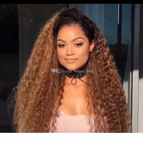 two tone ombre #1bt30 human hair wig kinky curly full lace human hair wigs for black women ombre lace front human hair wigs, Black;brown
two tone ombre #1bt30 human hair wig kinky curly full lace human hair wigs for black women ombre lace front human hair wigs, Black;brown