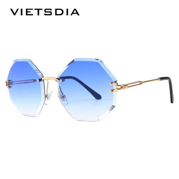 sunglasses luxury round rimless women summer accessories gradient lens octagon sun glasses for ladies polygonal uv400 metal, White;black
sunglasses luxury round rimless women summer accessories gradient lens octagon sun glasses for ladies polygonal uv400 metal, White;black