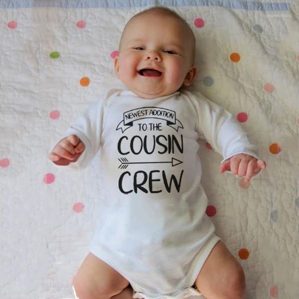 addition to the cousin crew cotton funny romper for new born baby boy girl toddler fashion casual long sleeve jumpsuit1, Blue
addition to the cousin crew cotton funny romper for new born baby boy girl toddler fashion casual long sleeve jumpsuit1, Blue