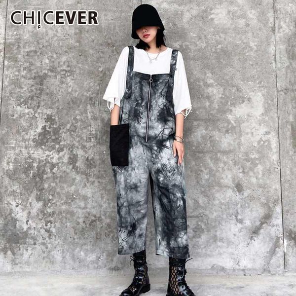 women's jumpsuits & rompers chicever hit color patchwork pockets women's jumpsuit straight loose oversize denim female 2021 summer, Black;white
women's jumpsuits & rompers chicever hit color patchwork pockets women's jumpsuit straight loose oversize denim female 2021 summer, Black;white