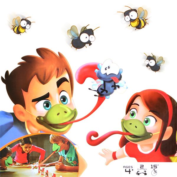 tongue tic-tac chameleon tongue funny board game for family party toy,be quick to lick cards toy set for children puzzle game q0115
tongue tic-tac chameleon tongue funny board game for family party toy,be quick to lick cards toy set for children puzzle game q0115
