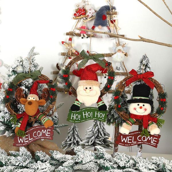 christmas decorations 20cm wreath plush doll elk decoration for xmas party door garland ornament home wall hanging
christmas decorations 20cm wreath plush doll elk decoration for xmas party door garland ornament home wall hanging