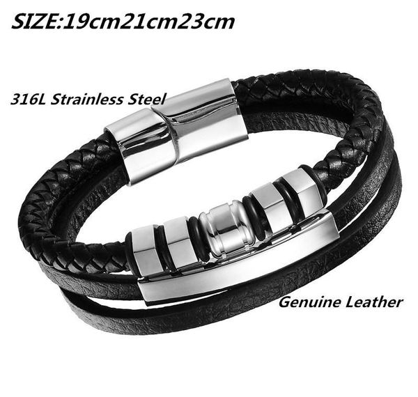 stylish stainless steel bracelet & bangle silvery bracelet charm genuine leather man vintage jew sqctor homes2007, Golden;silver
stylish stainless steel bracelet & bangle silvery bracelet charm genuine leather man vintage jew sqctor homes2007, Golden;silver