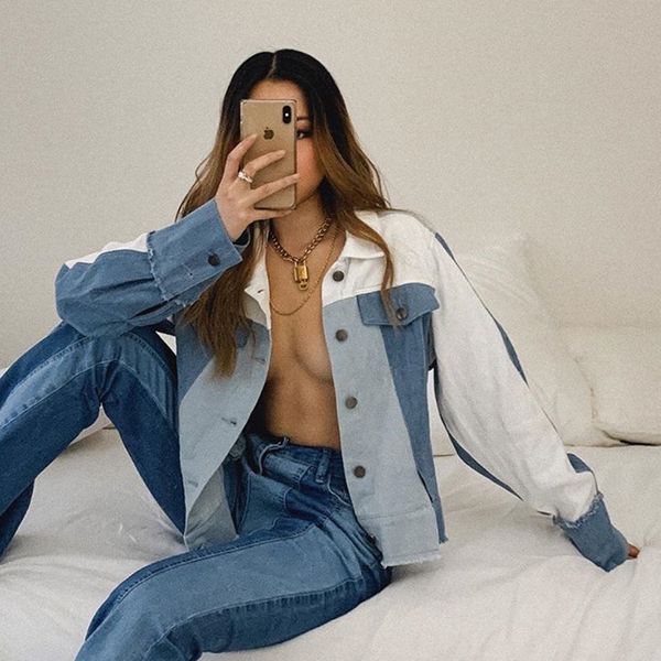 shredded winter short denim vintage casual sleeve long female jacket streetwear ladies outwear 2020 71x7, Black;brown
shredded winter short denim vintage casual sleeve long female jacket streetwear ladies outwear 2020 71x7, Black;brown