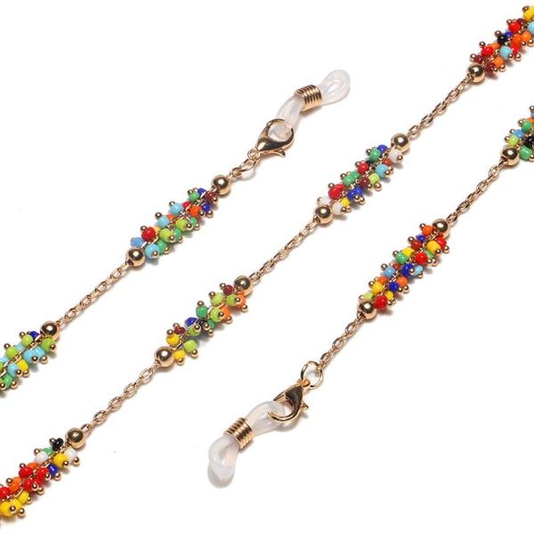 chains fashion multicolor crystal beaded chain face mask lanyards reading glasses neck straps cord holder, Silver
chains fashion multicolor crystal beaded chain face mask lanyards reading glasses neck straps cord holder, Silver