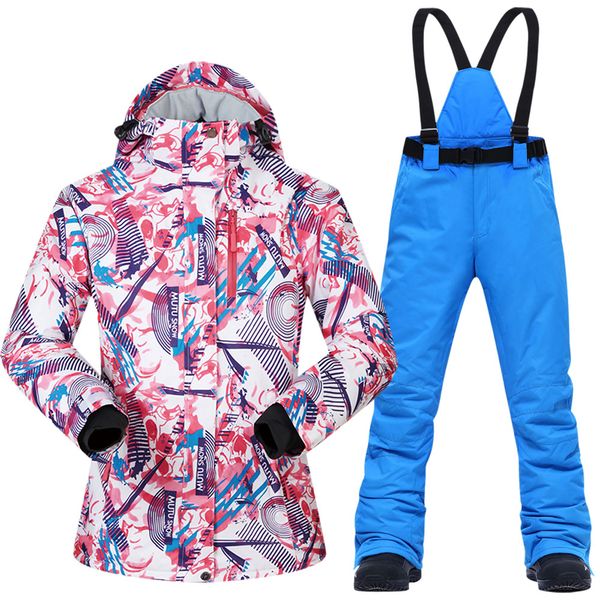 женщины snowsuit лыжный костюм женщины набор ветрозащитный водонепроницаемый теплый одежда для одежды лыжные брюки снежные одежда зимние лыж, Black
женщины snowsuit лыжный костюм женщины набор ветрозащитный водонепроницаемый теплый одежда для одежды лыжные брюки снежные одежда зимние лыж, Black