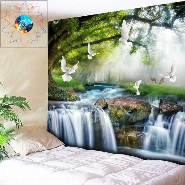 bird wall tapestry forest wall hanging waterfall print tapestry 3d tapiz mandala boho hippie cloth dorm decor1
bird wall tapestry forest wall hanging waterfall print tapestry 3d tapiz mandala boho hippie cloth dorm decor1
