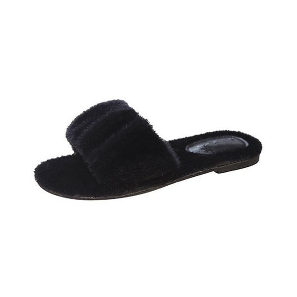 women flips flops winter warm fur shoes woman slippers fashion platform female casual slides shoes outdoor flat solid x1020, Black
women flips flops winter warm fur shoes woman slippers fashion platform female casual slides shoes outdoor flat solid x1020, Black