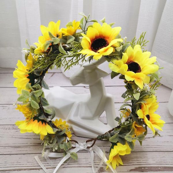 wholesale sun flower crown festival headband women hair accessories headdress women floral garlands wedding flower jllysw
wholesale sun flower crown festival headband women hair accessories headdress women floral garlands wedding flower jllysw