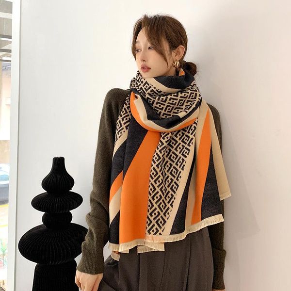female blanket high-quality decoration cashmere warm winter windproof long shawls women lady scarves thicken wraps, Blue;gray
female blanket high-quality decoration cashmere warm winter windproof long shawls women lady scarves thicken wraps, Blue;gray