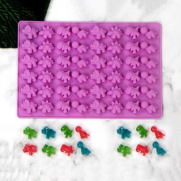 molds 48 cavity dinosaur silicone gummy cake chocolate mold ice cube tray candy fondant mould baking decorating tools
molds 48 cavity dinosaur silicone gummy cake chocolate mold ice cube tray candy fondant mould baking decorating tools