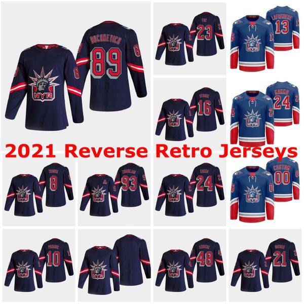 2021 reverse retro new york rangers jerseys artemi panarin jersey henrik lundqvist mika zibanejad kaapo kakko brady skjei custom stitched, Black;red
2021 reverse retro new york rangers jerseys artemi panarin jersey henrik lundqvist mika zibanejad kaapo kakko brady skjei custom stitched, Black;red