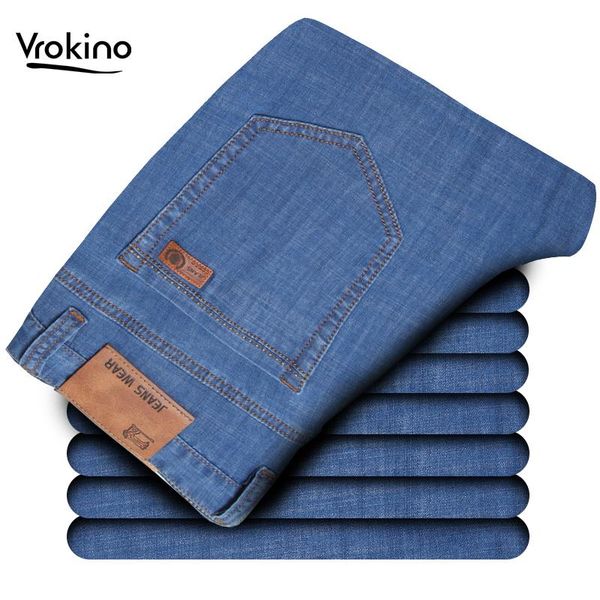 2021 new men's summer thin jeans men's fashion loose straight spring stretch trousers multiple color options brand clothing, Blue
2021 new men's summer thin jeans men's fashion loose straight spring stretch trousers multiple color options brand clothing, Blue