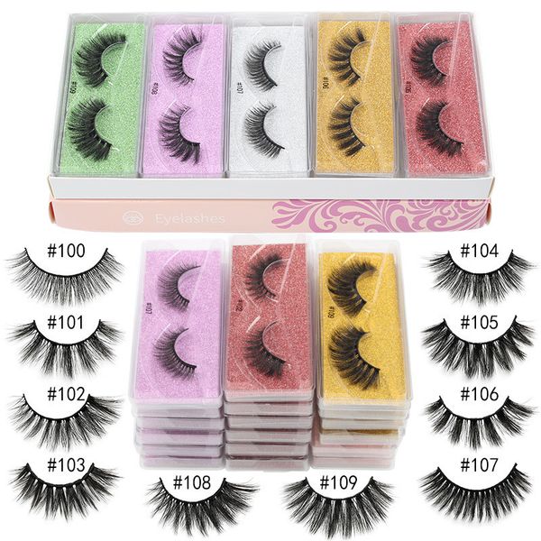 3d mink eyelashes wholesale 10 styles 100-109 3d mink lashes natural thick fake eyelashes makeup false lashes extension in bulk
3d mink eyelashes wholesale 10 styles 100-109 3d mink lashes natural thick fake eyelashes makeup false lashes extension in bulk