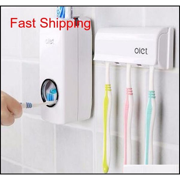 1 set tooth brush holder matic toothpaste dispenser +5 toothbrush holder toothbrush wall mount stand qylhog bdenet
1 set tooth brush holder matic toothpaste dispenser +5 toothbrush holder toothbrush wall mount stand qylhog bdenet