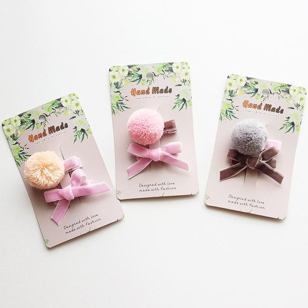 lovely handmade fur ball girls hair clip princess bowknot hairpin fashion kids woolen ball hair ornaments accessories, Slivery;white
lovely handmade fur ball girls hair clip princess bowknot hairpin fashion kids woolen ball hair ornaments accessories, Slivery;white