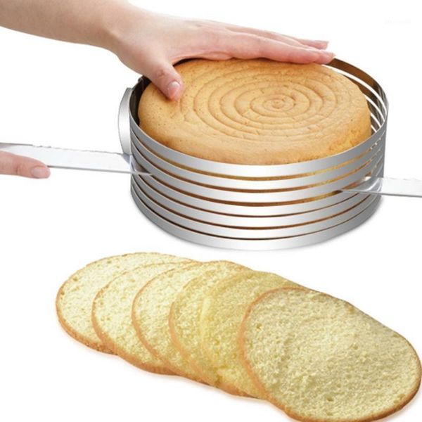 stainless steel cake cutter slicer adjustable round bread cake cutter slicer ring mold diy baking tools kitchen accessoires1
stainless steel cake cutter slicer adjustable round bread cake cutter slicer ring mold diy baking tools kitchen accessoires1