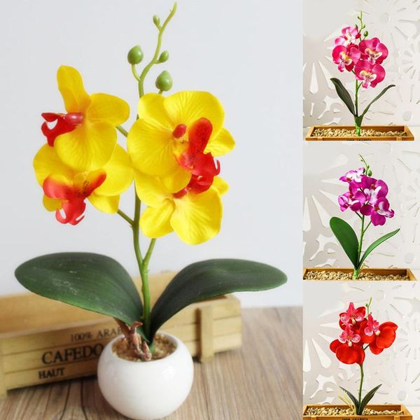 new artificial flowers 1bundle mini phalaenopsis bouquet vase for home decor christmas wedding decorative flowers wreaths
new artificial flowers 1bundle mini phalaenopsis bouquet vase for home decor christmas wedding decorative flowers wreaths