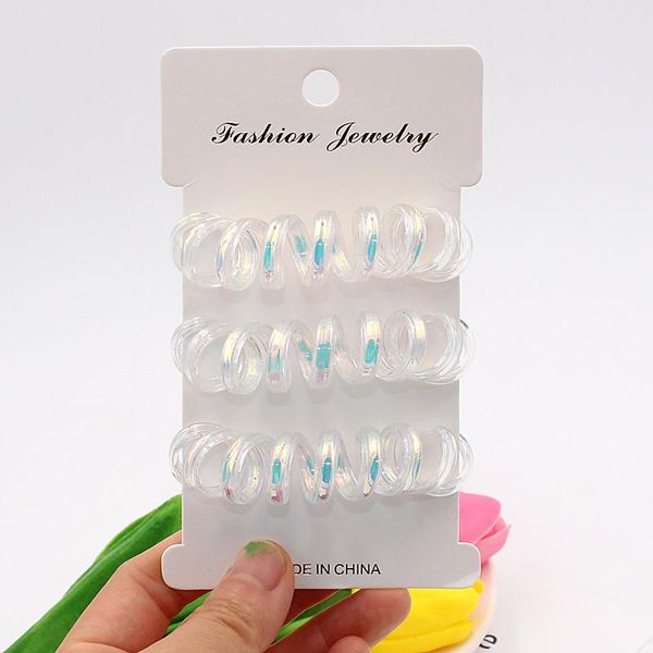 new fashion thick shining spiral cord elastic hair band white bling telephone wire pearl hair ties for thick&thin hair bbyvto bdehome, Silver
new fashion thick shining spiral cord elastic hair band white bling telephone wire pearl hair ties for thick&thin hair bbyvto bdehome, Silver