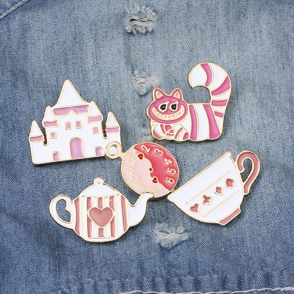 lovely cup castle enamel pin brooch fashion girl pink cartoon gold plate cat brooches for women xmas gift jewelry badge bag shirt pin, Gray
lovely cup castle enamel pin brooch fashion girl pink cartoon gold plate cat brooches for women xmas gift jewelry badge bag shirt pin, Gray