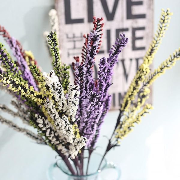 decorative flowers & wreaths 10pcs/lot artificial pe foam lavender wholesale home decoration wedding supplies
decorative flowers & wreaths 10pcs/lot artificial pe foam lavender wholesale home decoration wedding supplies