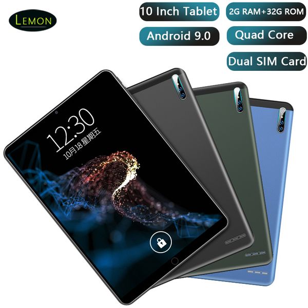 new dual sim card 10 inch tablet pc 2gb ram 32gb rom android 9.0 wifi 3g network smart bluetooth 1280*800 ips lcd
new dual sim card 10 inch tablet pc 2gb ram 32gb rom android 9.0 wifi 3g network smart bluetooth 1280*800 ips lcd