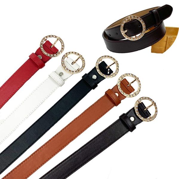 red white black women belt for jeans rings rhinestones gold buckle ladies dress waist belt pu leather female wild waistband, Black;brown
red white black women belt for jeans rings rhinestones gold buckle ladies dress waist belt pu leather female wild waistband, Black;brown