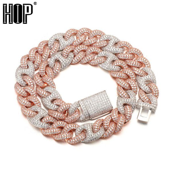 chains hip hop 15mm bling iced out 2 stone colors box clasp cuban chain cz cubic zirconia necklaces for men women jewelry, Silver
chains hip hop 15mm bling iced out 2 stone colors box clasp cuban chain cz cubic zirconia necklaces for men women jewelry, Silver